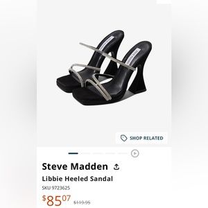 Steve Madden Libbie heeled Sandal